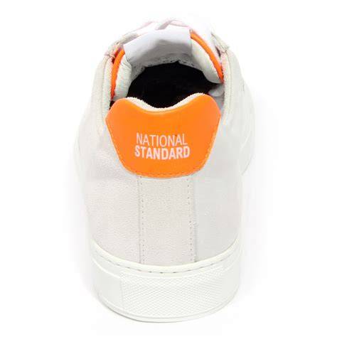 G1866 sneaker uomo NATIONAL STANDARD light grey suede shoes men