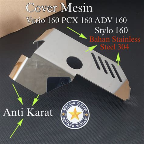 Jual Cover Engine Pelindung Mesin Pcx 160 Vario 160 Adv 160 Bahan ...