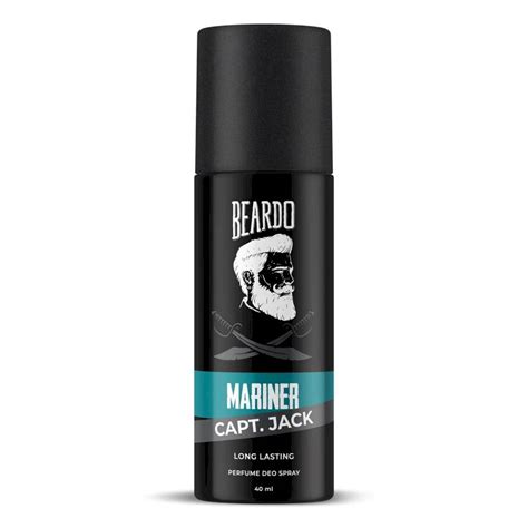 BEARDO - MARINER - CAPT.JACK - PARFUME BODY SPRAY - LONG LASTING - NO GAS