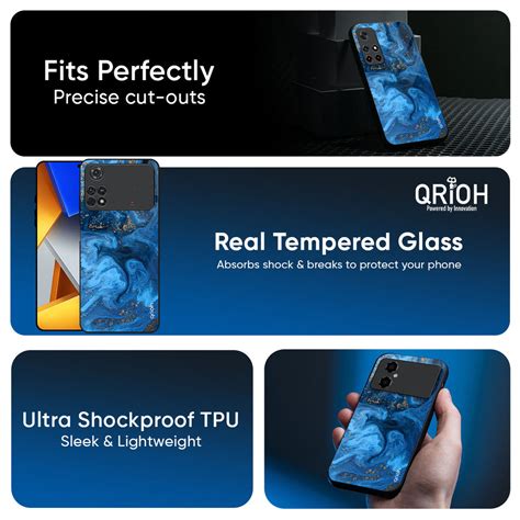 Gold Sprinkle Poco M8 5G Glass Back Cover - Flat 35% Off On Poco M8 5G ...