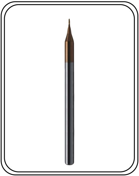 Micro Endmill 0.2 Mm 4mm Shank 2 Flutes (60 HRC) – Jaibros