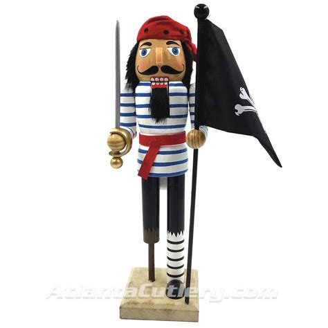 Peg Leg Pirate Nutcracker Holiday Decoration