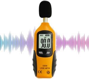 Real Instruments Digital Sound Noise Level Meter Decibel Tester Audio ...