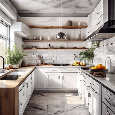 white matt kitchen wall tiles