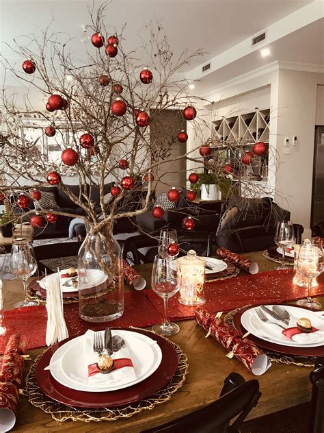 Christmas Table Set Ideas