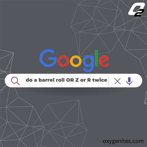 What is do a barrel roll OR Z or R twice - OXYGEN