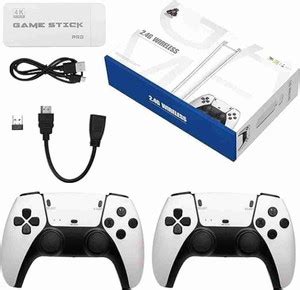 HG WORLD PS5 M15 Retro Game Stick, 4K HDMI Output & Wireless Controller ...