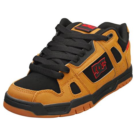 Dc Shoes Stag Mens Black Wheat Skate Trainers - 7 Uk | Dc shoes, Shoes ...