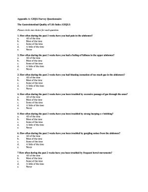 2018-2026 Form OK MedCrave GIQLI Survey Questionnaire - Fill Out, Sign ...