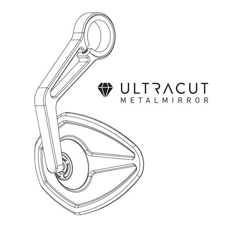 Motogadget m.view FLIGHT bar end mirror – LRL Motors