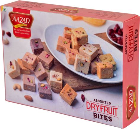 AAZAD ZAVERIVAD Assorted Dry Fruits bites | Dryfruits Bites for Raksha ...
