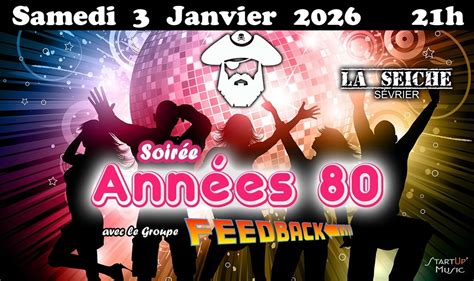 Soirée années 80 à LA SEICHE, La Seiche Sevrier, Annecy, 3 January 2026 ...