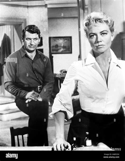 TENSION AT TABLE ROCK, from left, Richard Egan, Dorothy Malone, 1956 ...
