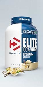 Dymatize Nutrition Elite 100% Whey Protein | Whey Protein Powder ...