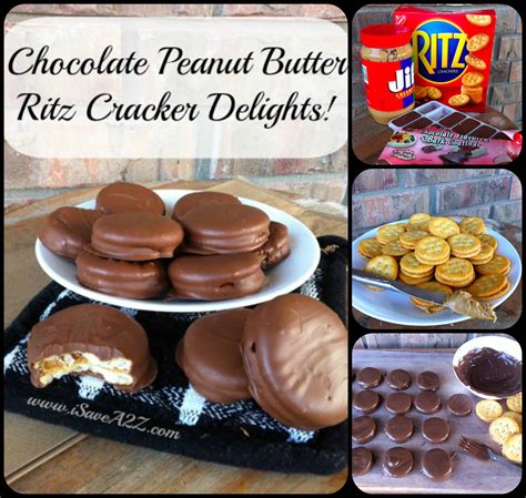 Ritz Crackers Peanut Butter Marshmallow Dipped In Chocolate at Tatum ...