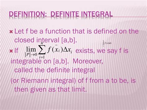 Definite Integral 的图像结果