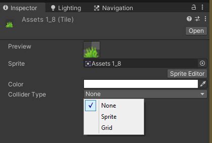 Image result for Unity Tile Map Collider 2D