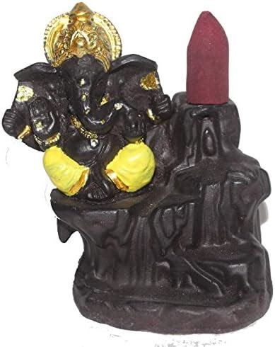 Odishabazaar Incense Burner Backflow Tower Cones Sticks Holder Ceramic ...