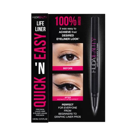 Buy Huda Beauty Life eyeliner Quick 'N Easy Precision Liquid Eye ...