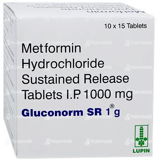 Gluconorm Sr 1g Tablet 15: Uses, Side Effects, Price & Substitutes