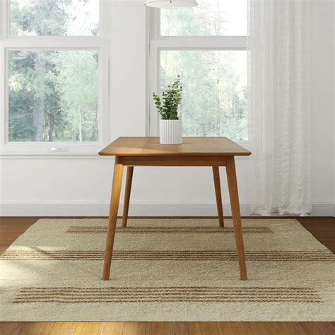 Plank+Beam 72 Inch Mid Century Modern Dining Table, India | Ubuy