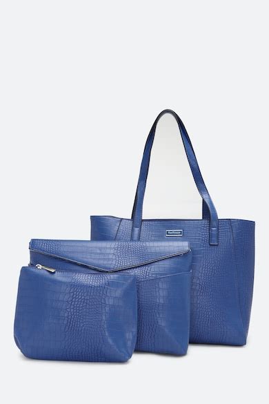 Buy Women Blue Textured Casual Sling Bag Online - 761171 | Van Heusen