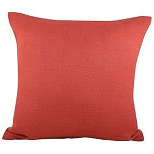 Buy Swadeshi Store Herringbone Weave 100% Handwoven Cotton Cushion ...