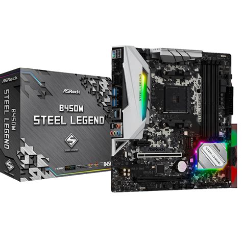 ASRock B450M Steel Legend Motherboard – Shweta Computers