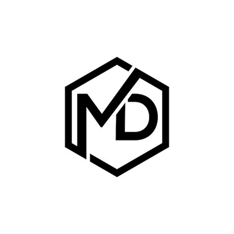 Home icon wth md | Premium Vector
