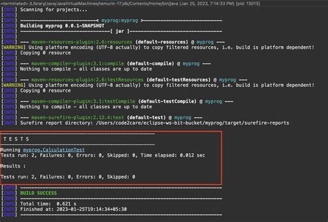 Java JUnit Test Example 的图像结果