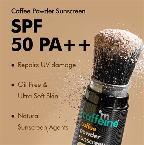 Buy Coffee Powder Sunscreen Spf 50 Pa+++ Online In India – mCaffeine