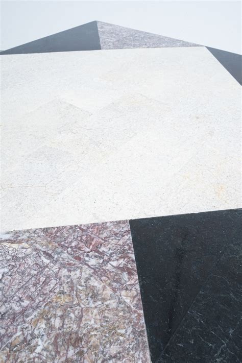 Marble Side Tables From Mosaic Tiles, Italy, circa 1970 – DERIVE