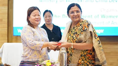 Union Minister reviews women & child welfare schemes in Arunachal ...