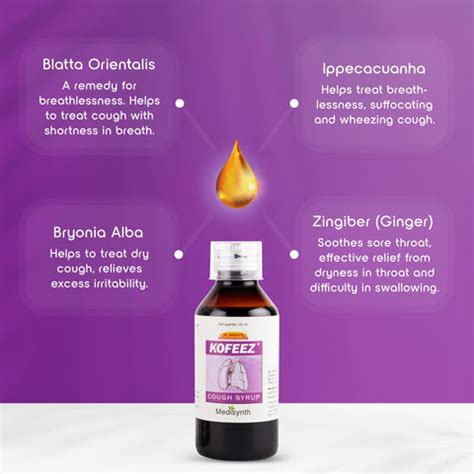 Kofeez Cough Syrup | Formulations | Medisynth