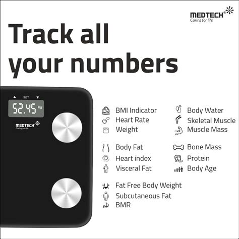 Buy MEDTECH PERSONAL WEIGHING SCALE WS 07 Online & Get Upto 60% OFF at ...