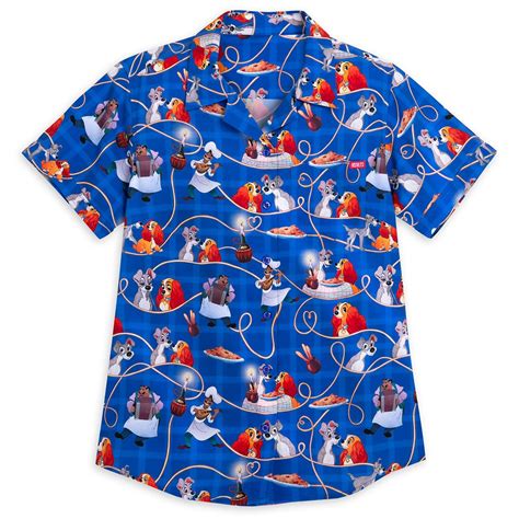 Lady and the Tramp ''Bella Notte'' Button Down Shirt for Women by ...