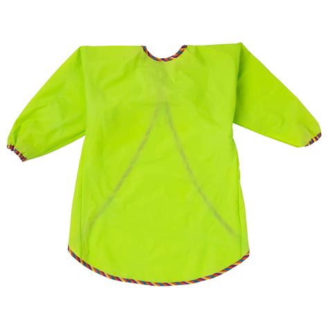 Buy Digital Shoppy IKEA Children/Kids Apron with Long Sleeves, Green ...