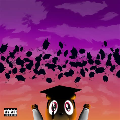 My alternate cover for Kanye West's: Graduation (insta ...