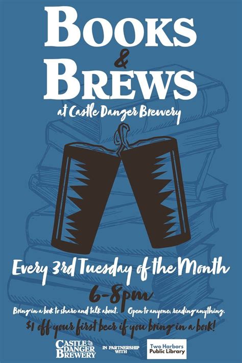 Books & Brews, Castle Danger Brewery, Two Harbors, 15 July 2025 | AllEvents