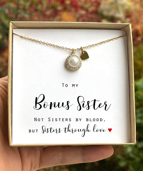 Personalized Sister in Law Necklace Sister-in-law Christmas Gift for ...
