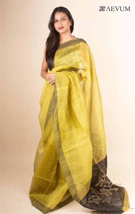 Silk Linen Sarees – AEVUM