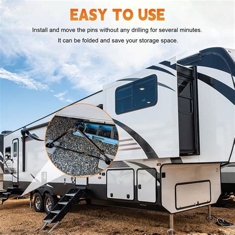 Queencar SP54-182 RV Hitch Mount Stabilizer fits for Any 2 India | Ubuy