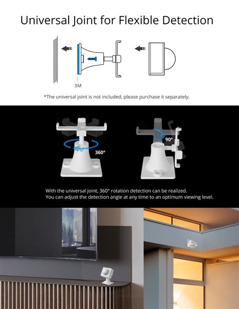 SONOFF PIR3-RF – 433MHZ RF PIR Motion Sensor