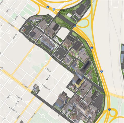 Virginia State University Campus Map