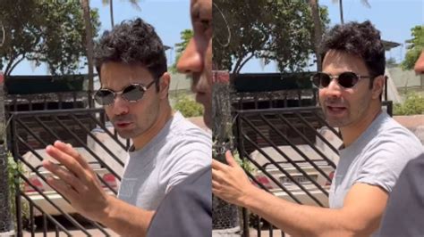 'Tereko Andar Aana Hai?': Irritated Varun Dhawan SNAPS At Pap As He ...
