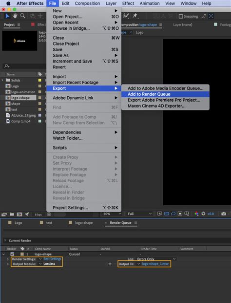 After Effects Export Vector Files 的图像结果