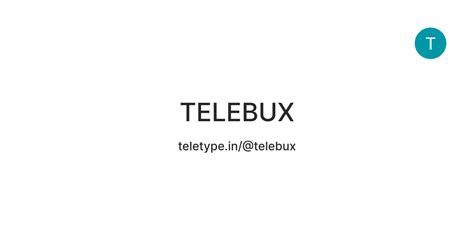 TELEBUX — Teletype