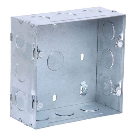 GM Four Five 8M(V) Flush Mounting Metal Gang Box Galvanised | mykit ...