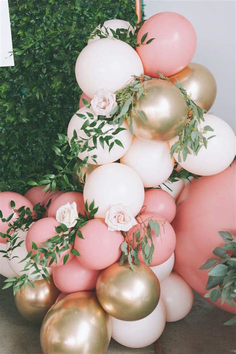 Beaumode DIY Boho Rustic Dusty Rose and Blush White Sand Balloon ...