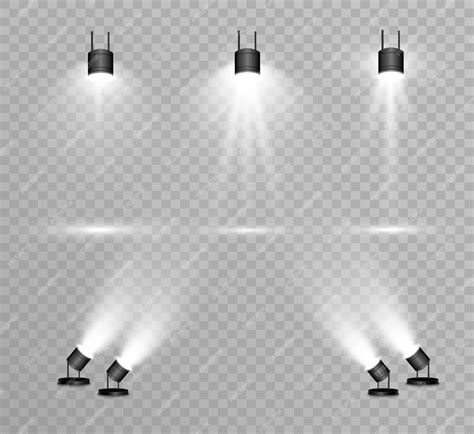Searchlight collection for stage lighting, light transparent effects ...